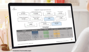 Google Ads Account Management Monthly Report